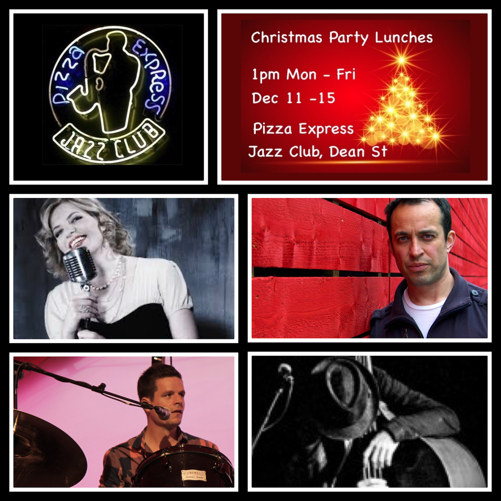 Christmas Party Jazz Lunches - Clare Teal, Jason Rebello, Simon Little & Ben Reynolds -  Mon 11 Dec